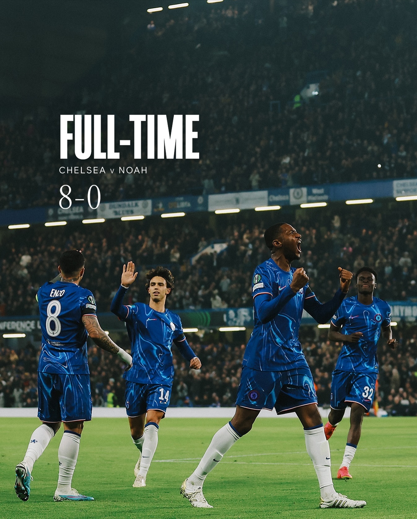 切尔西在欧洲预选赛中大比分获胜